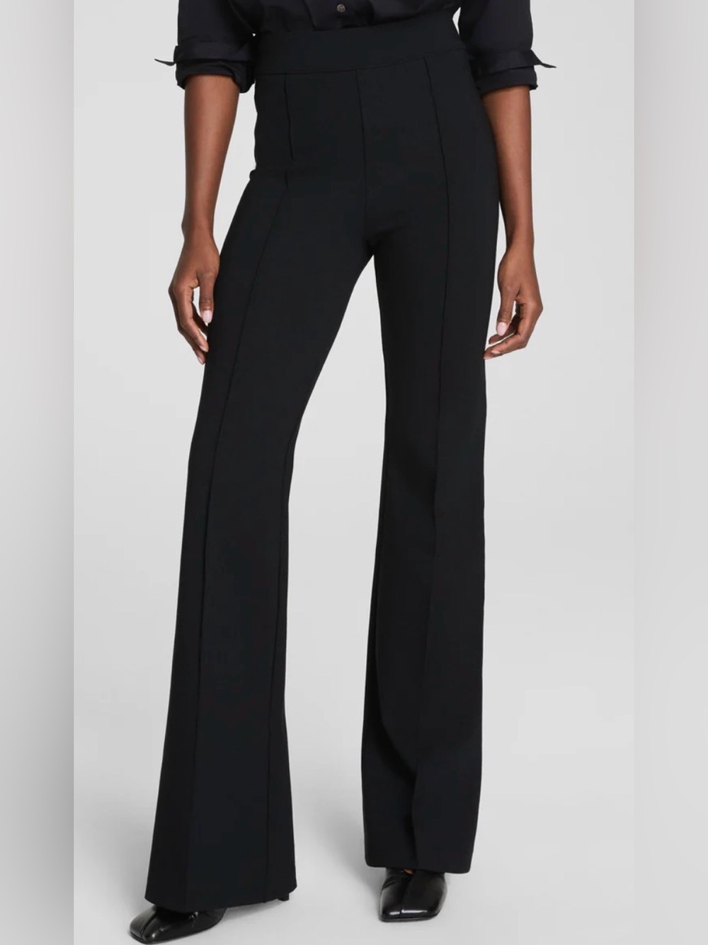 Spanx Hi-Rise Flare in Ponte NWT Large - Picture 3 of 16